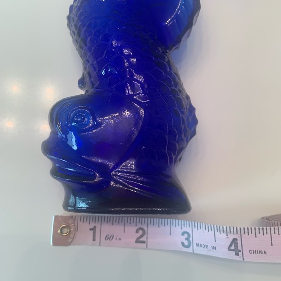 Maryland Glass Koi Vase  Excellent Condition - Picture 11 of 12